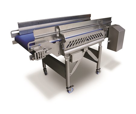 HCH Weigh Belt Feeder open